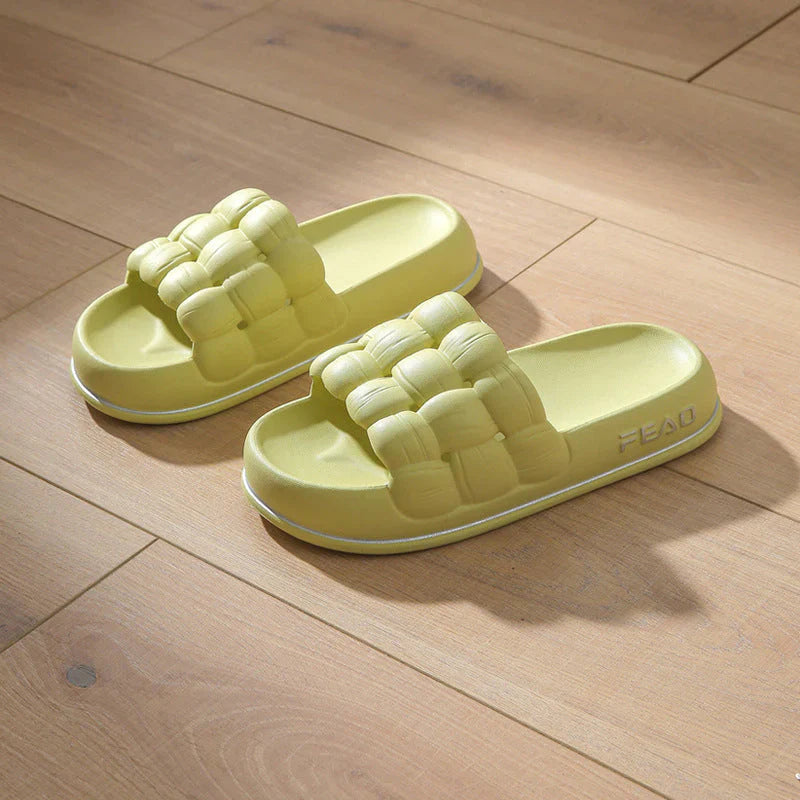 CloudWalk superweiche, stützende Ortho-Slipper mit Federsohle für ultimativen Komfort und Stil